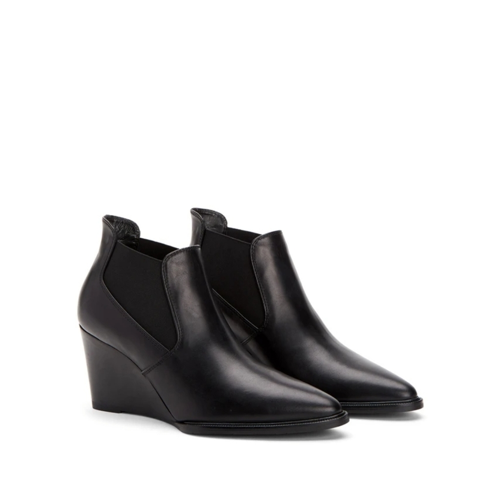 Aquatalia Pennie Wedge Booties